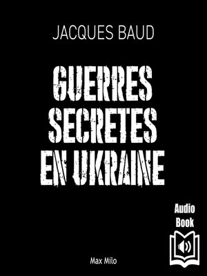 cover image of La guerre secrète en Ukraine